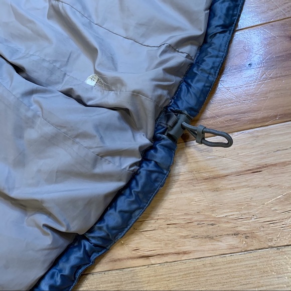 THE NORTH FACE 550 Goose Down Puffer Vest Blue - Picture 13 of 15